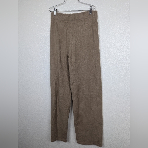 NWOT Spiritual Gangster fuzzy eyelash wide leg pants - Picture 3 of 3